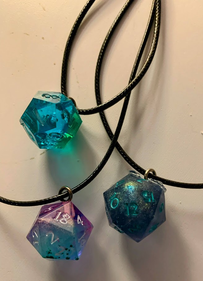 New! Necklaces, keychains, earrings and more in the works!