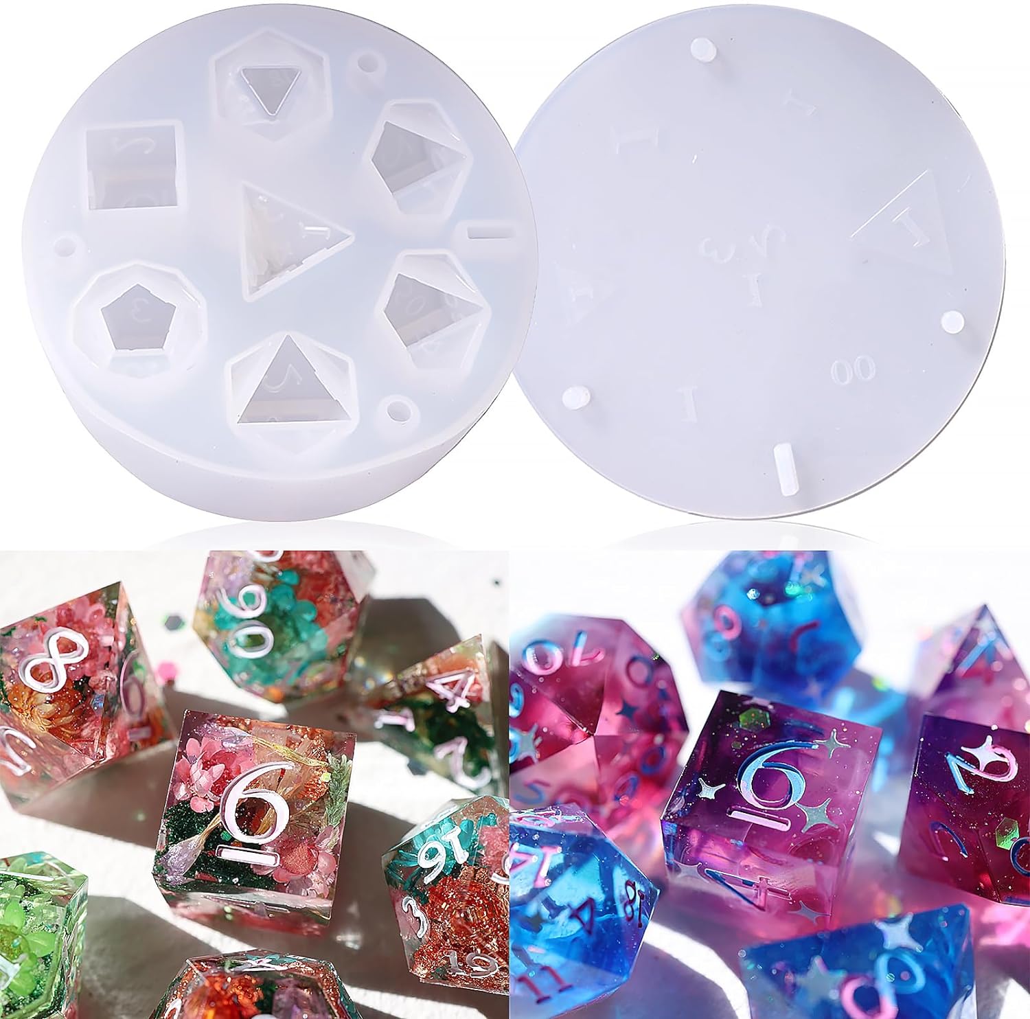 Review: LET’S RESIN Dice Molds for Resin