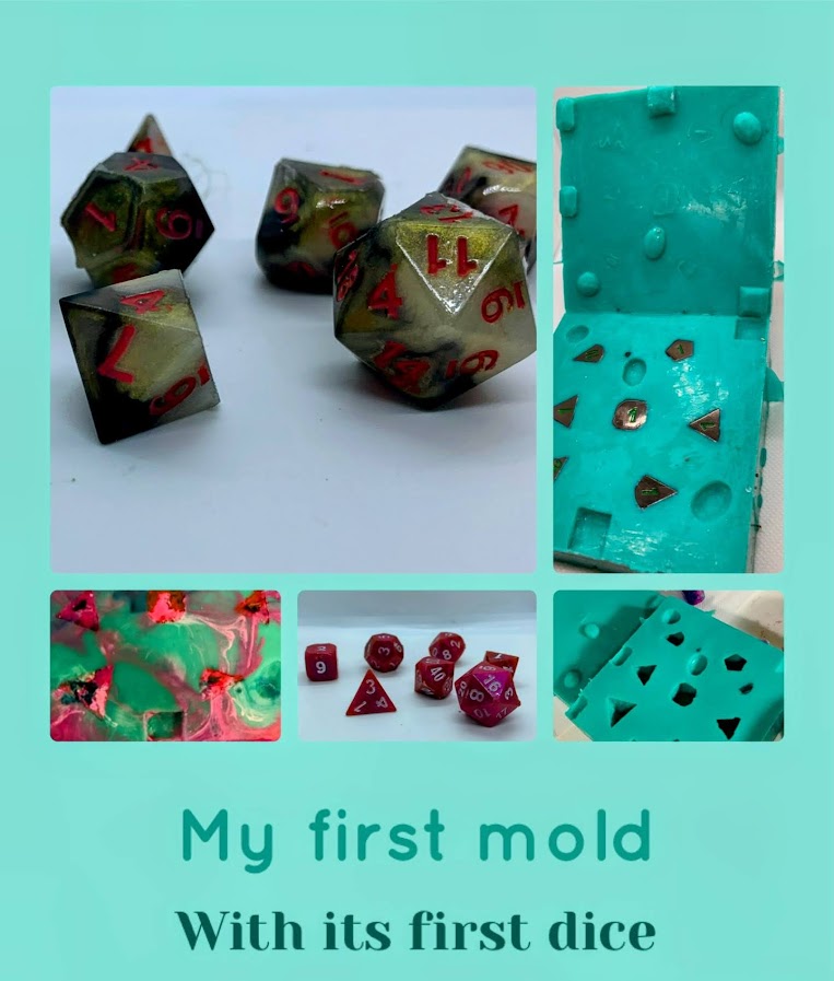 Coming Soon: Custom dice molds for sale!