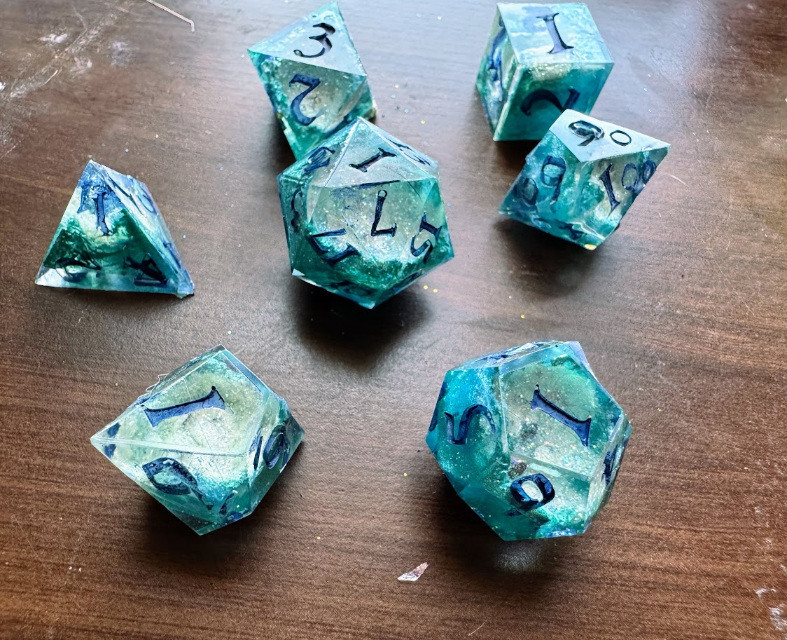 Geode Dice – The dice so nice you cast them twice!