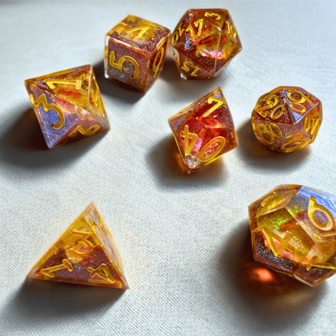 Sorry I haven’t updated in a bit! Been busy, made new dice.